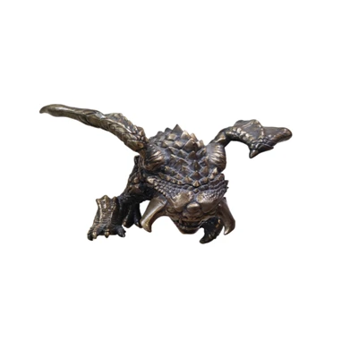 Antique Bronze Winged Dragon Figurine